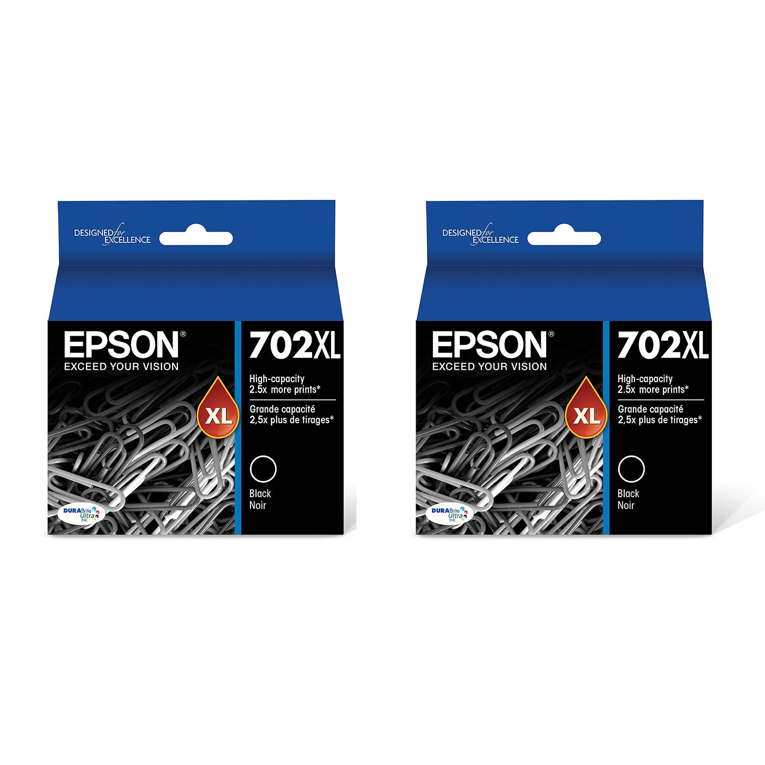 Epson Cartucho de tinta de ultra alta capacidad DURABrite T702XL120