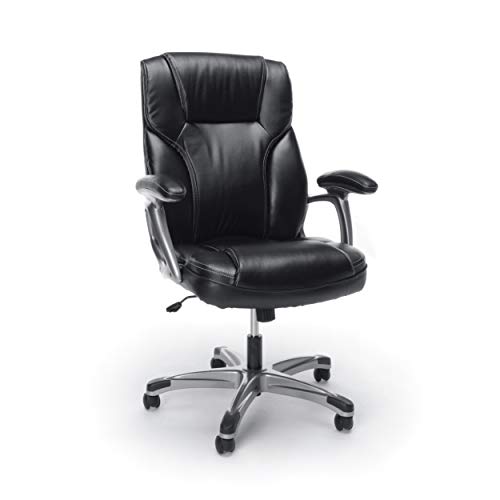 OFM ESS Collection High-Back Bonded Leather Executive C...