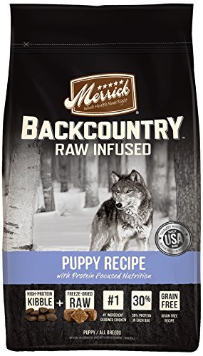 Merrick Comida seca para perros Backcountry Raw Infused...