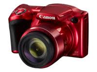 Canon PowerShot SX420 IS (rojo) con zoom óptico de 42x y Wi-Fi integrado