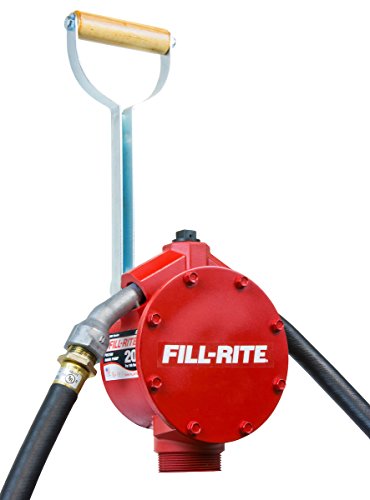 Fill-Rite Bomba manual de pistón FR152 con manguera y b...