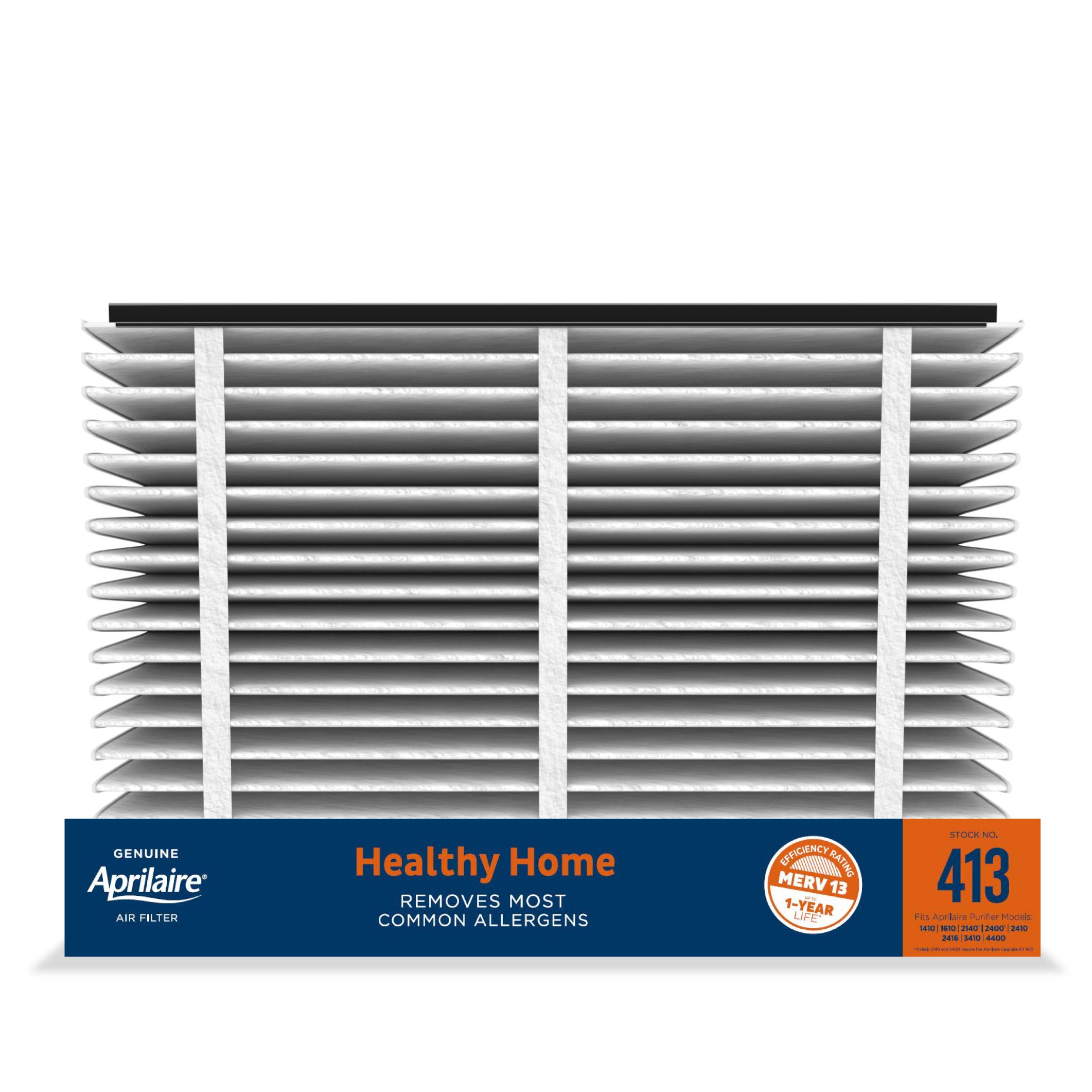 Aprilaire 413 Filtro de aire de horno de repuesto para purificadores de aire para todo el hogar