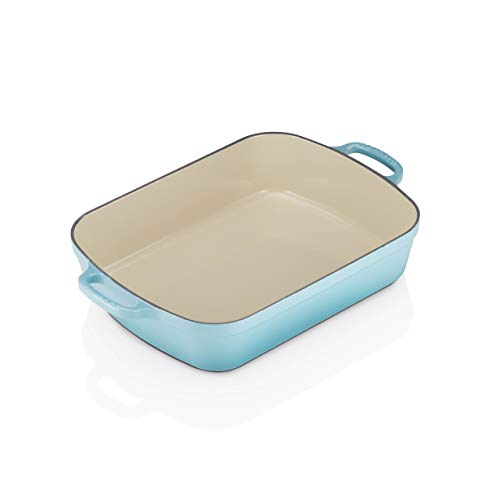 Le Creuset Asador rectangular exclusivo de hierro fundido esmaltado