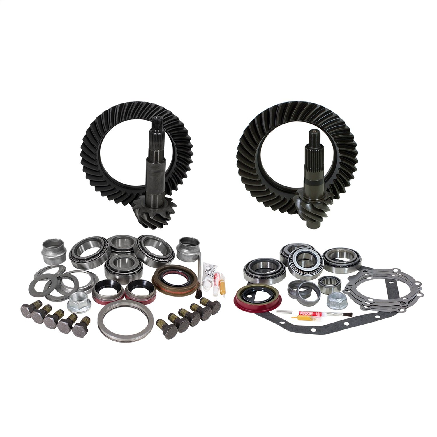 Yukon Gear & Axle Gear & Axle (YGK047) Gear & Install Kit for GM 14T Dana 60 4.88 Thick Reverse Rotation