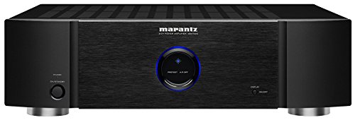 Marantz Amplificador de potencia estéreo MM7025 | 2 canales | 140 vatios por canal | Entradas RCA de un solo extremo y XLR balanceadas | Negro