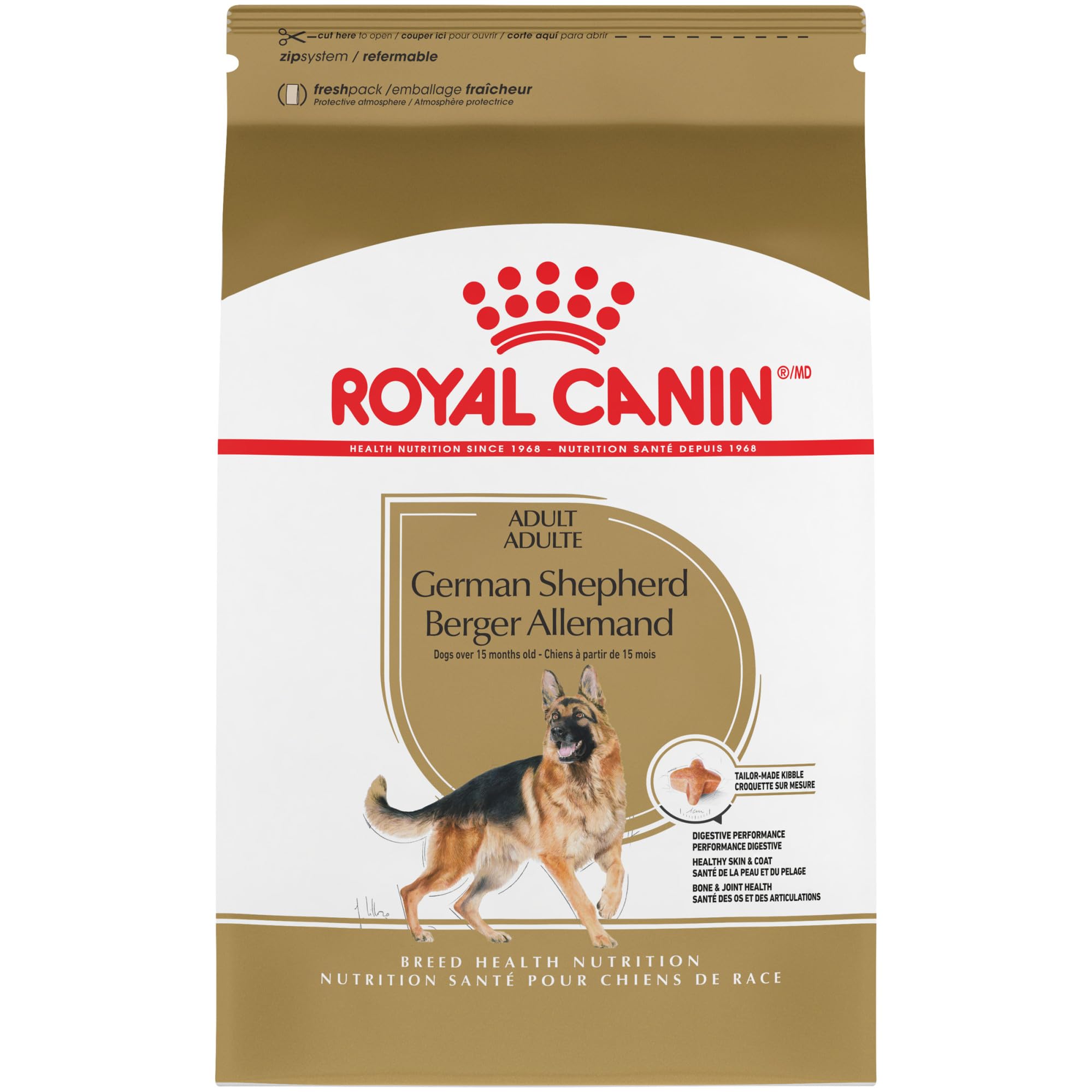 Royal Canin Alimento seco para perros adultos pastor al...