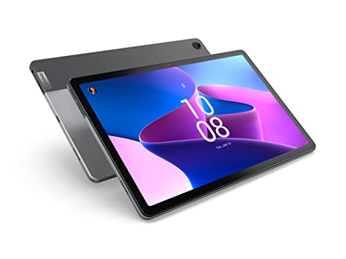 Lenovo Tab M10 Plus (3.ª generación) - 2022 - Batería de larga duración - 10' FHD - Cámara delantera y trasera de 8 MP - Memoria de 3 GB - Almacenamiento de 32 GB - Android 12 o posterior