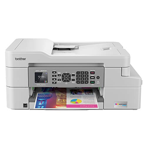  Brother Printer Brother MFC-J805DW XL Extended Print INKvestmentTank Impresora multifunción de inyección de tinta a color con dispositivo móvil e impresión dúplex con hasta 2 años de tinta en la...