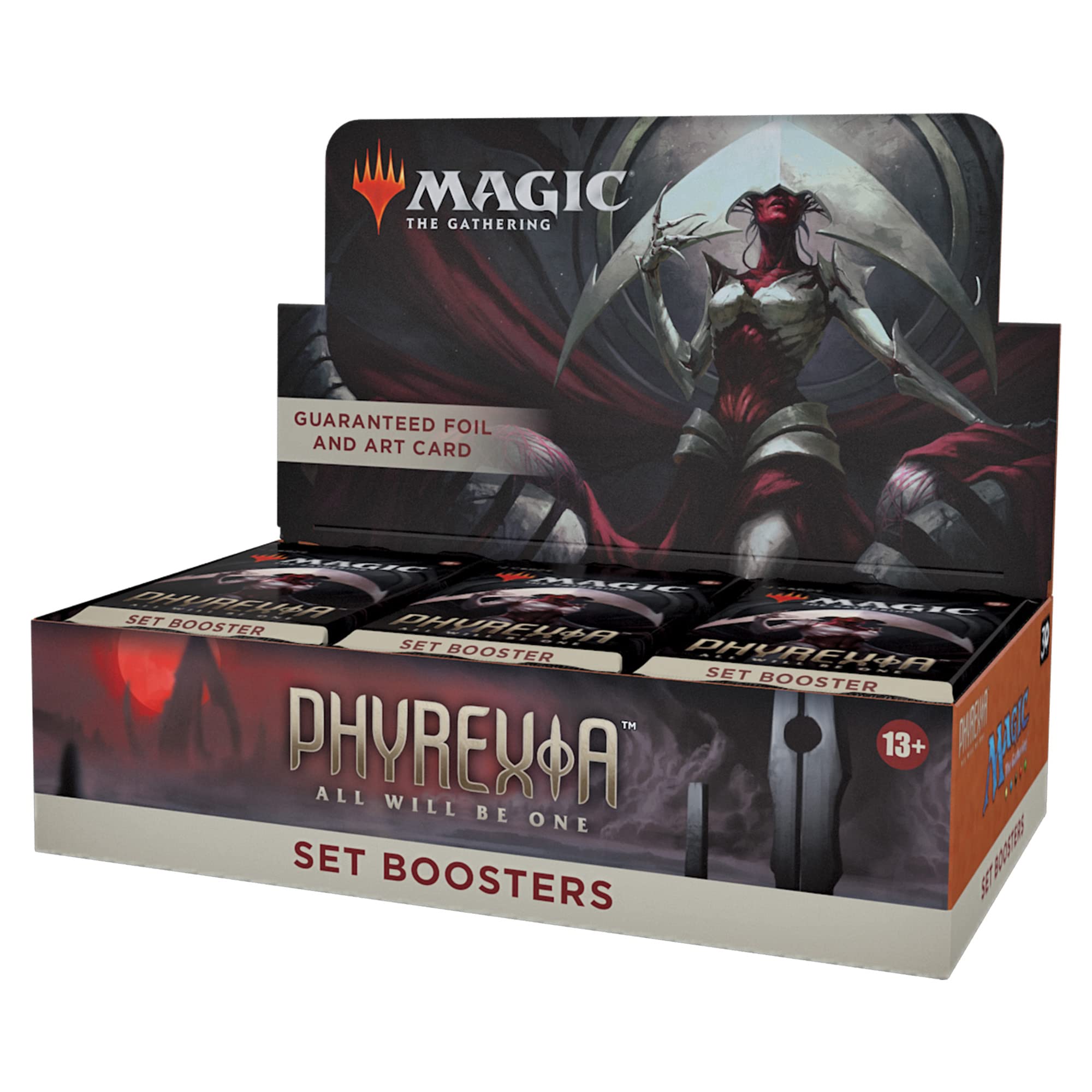 Magic The Gathering Magic: The Gathering Phyrexia: All Will Be One Set Booster Box | 30 paquetes (360 cartas mágicas)