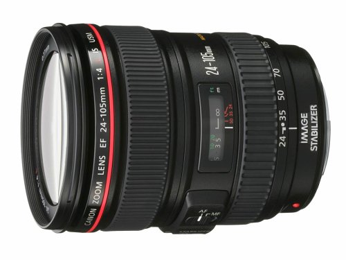 Canon Objetivo EF 24-105 mm f / 4 L IS USM para cámaras...