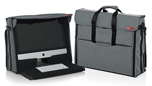 Gator Estuches Creative Pro Series Nylon Carry Tote Bag para computadora de escritorio Apple iMac con asa y ruedas