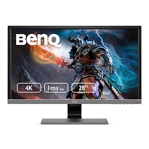 BenQ EL2870U Monitor 4K UHD de 28' para juegos Tiempo de respuesta de 1 ms FreeSync HDREye-Care techB.I.tech