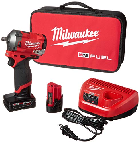 Milwaukee 2555-22 M12 FUEL Kit de llave de impacto inal...