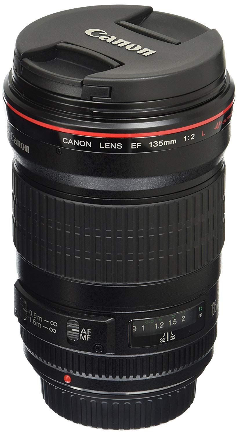 Canon Lente EF 135 mm f / 2L USM para cámaras SLR - Fij...