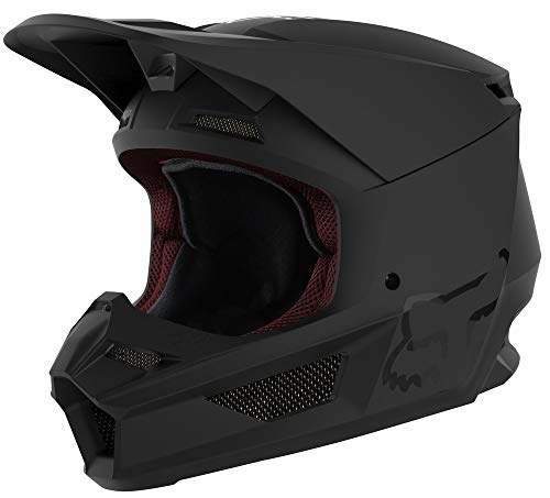 Fox Racing powersports-Helmets YTH V1 Casco Negro Mate