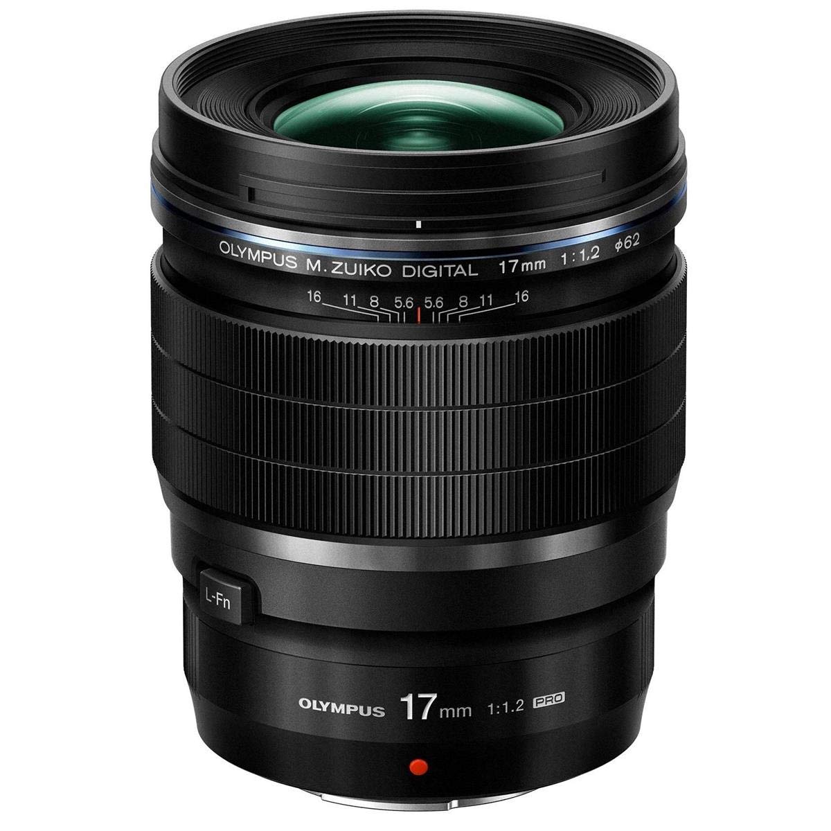 OM SYSTEM M.Zuiko Digital ED 17mm F1.2 PRO For Micro Four Thirds System Camera, Ultra Bright F1.2 lens, Weather Sealed Design, MF Clutch, L-Fn Button