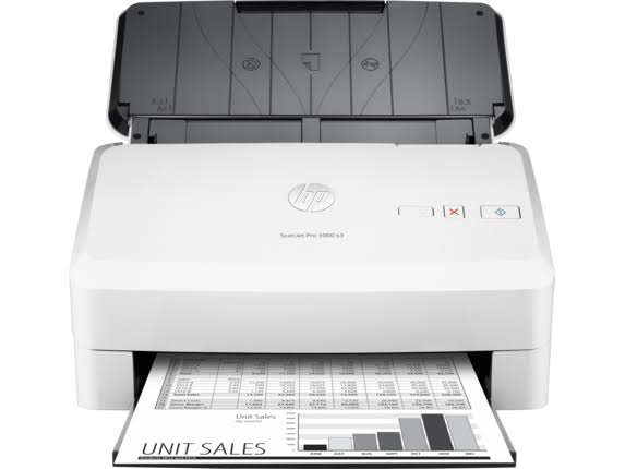 HP Escáner de escritorio con alimentación de hojas  ScanJet Pro 3000 s3 (L2753A)