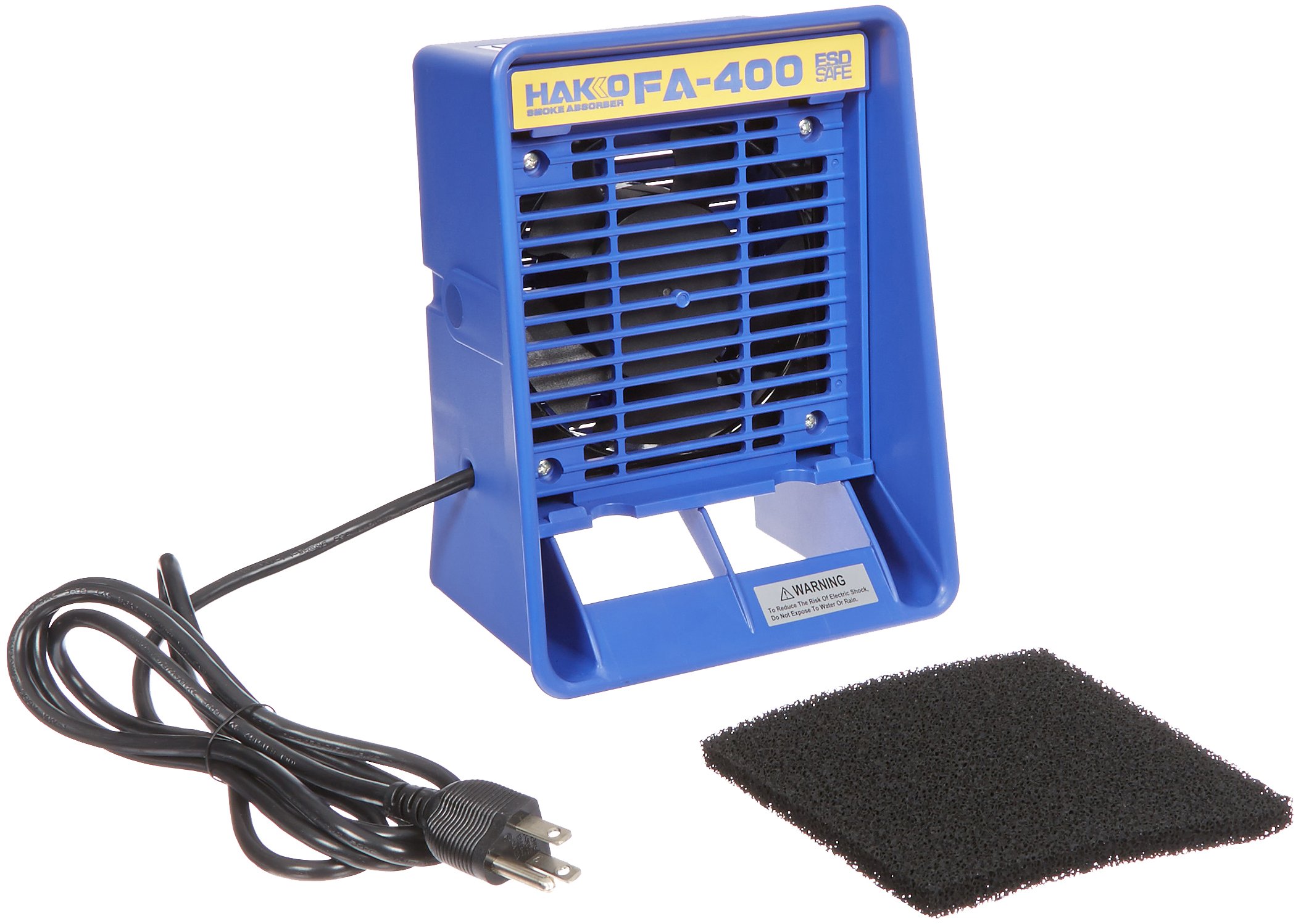 Hakko FA400-04 Absorbedor de humo seguro contra descargas electrostáticas (ESD) de sobremesa