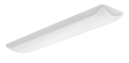 Lithonia Lighting FMLL 9 30840 4 pies 4000K LED de perfil bajo con difusor de acrílico blanco