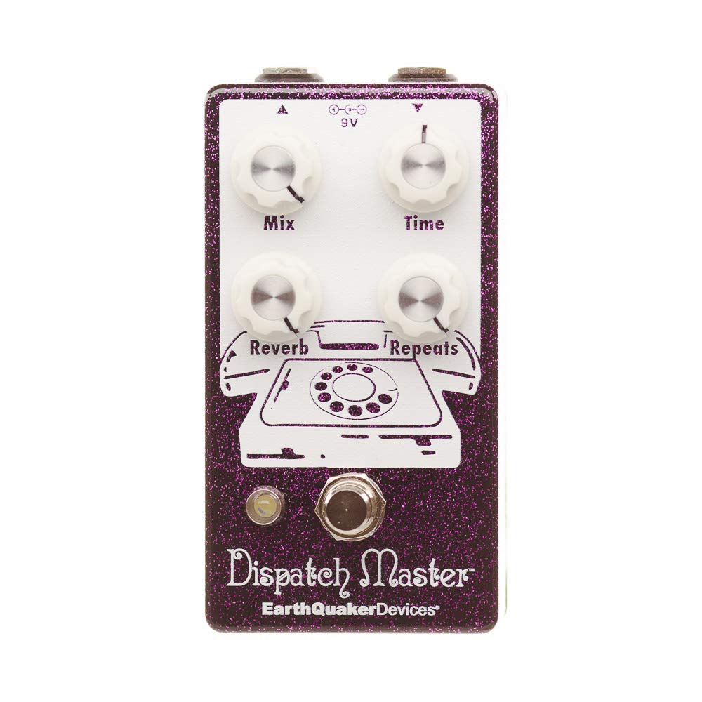 Earthquaker Devices Pedal de efectos de guitarra Dispatch Master V3 Digital Delay & Reverb