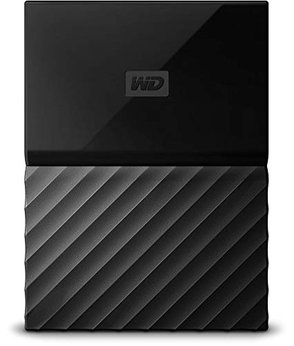 Western Digital Disco duro externo portátil WD My Passport negro de 4 TB - USB 3.0 - WDBYFT0040BBK-WESN