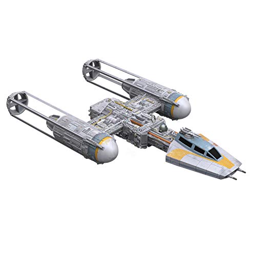 Hallmark Keepsake Adorno navideño de recuerdo 2019 Año de fecha Star Wars Y-Wing Starfighter con luz y sonido