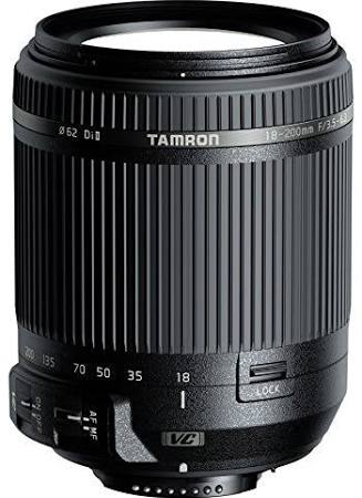 Tamron AF 18-200 mm F / 3.5-6.3 Di-II VC Zoom todo en uno para Nikon APS-C SLR digital