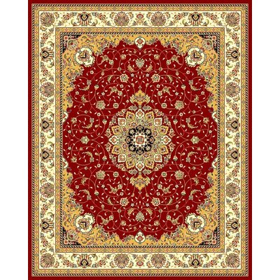 Safavieh Alfombra roja Lyndhurst Tamaño de la alfombra: Square 8'