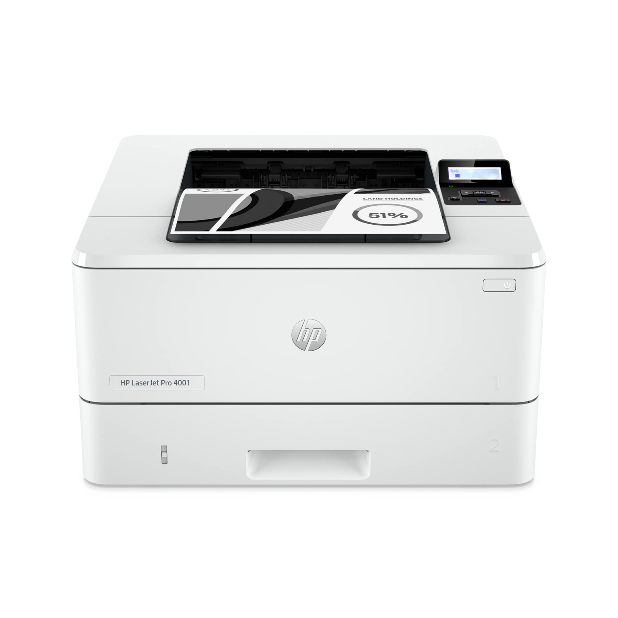HP Impresora inalámbrica en blanco y negro LaserJet Pro 4001dw
