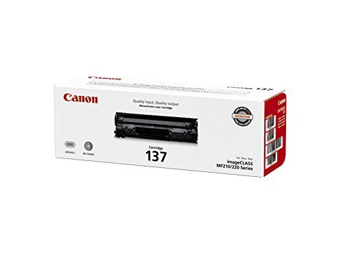 Canon Cartucho de tóner 137 - Negro - Paquete de 2 en embalaje minorista