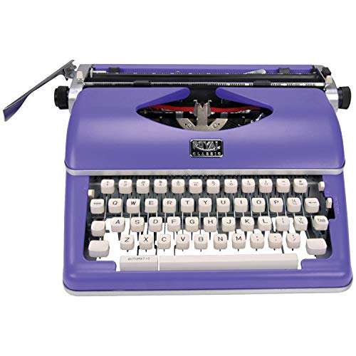 Royal 79119Q Máquina de escribir manual clásica (morada)