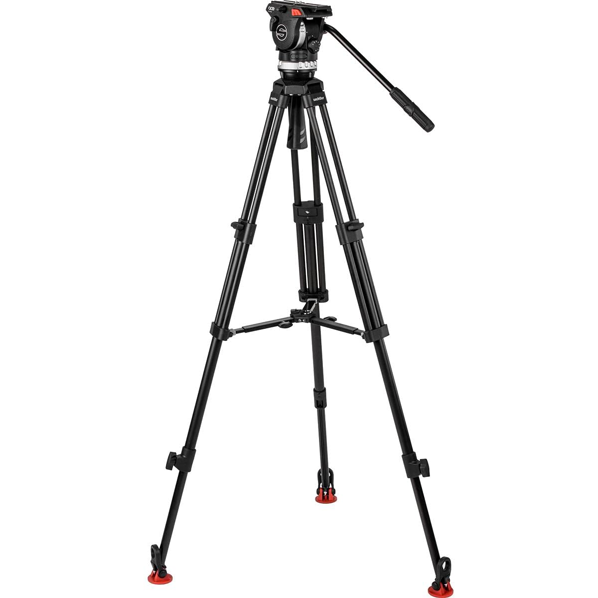 Sachtler Ace XL 75mm Fluid Head with 75/2 3-Section Aluminum Tripod and Mid-Level Spreader