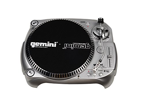 Gemini TT-1100USB Manual de audio profesional Transmisión por correa Conectividad USB clásica Tocadiscos para DJ con contrapeso ajustable y controles antipatinaje
