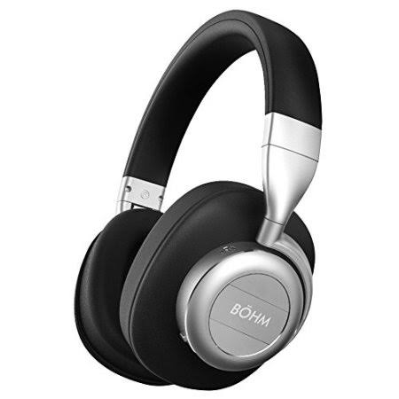 BHM Auriculares inalámbricos con Bluetooth para colocar sobre las orejas y cancelación activa de ruido - B76