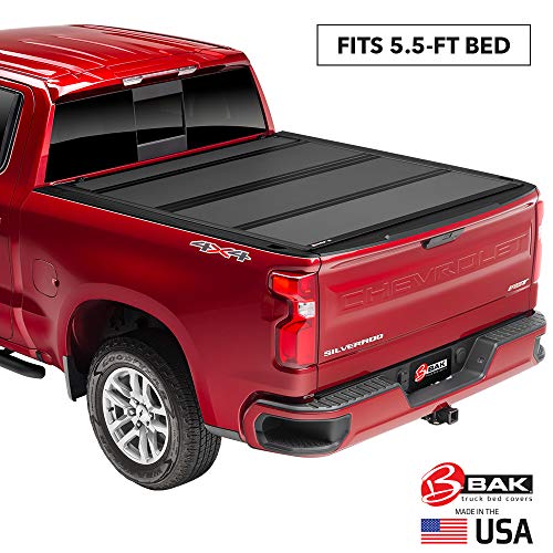 BAK Flip MX4 Cubierta rígida plegable para caja de camión | 448329 | Se adapta a la cama Ford F150 2015-2020 de 5'6 '