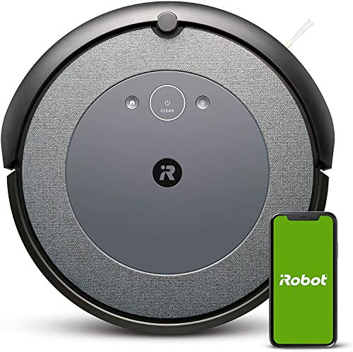 iRobot Roomba i3 EVO (3150) Robot aspirador con conexión Wi-Fi Ahora limpia por habitación con mapeo inteligente Compatible con Alexa Ideal para alfombras con pelo de mascotas y pisos duros