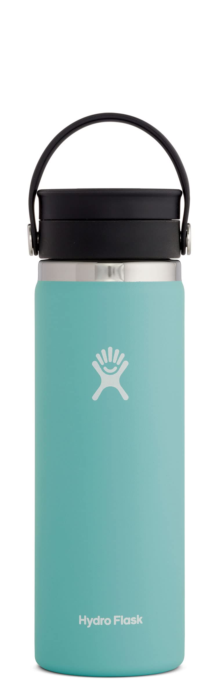 Hydro Flask Botella de boca ancha de 20 oz con tapa Flex Sip Alpine