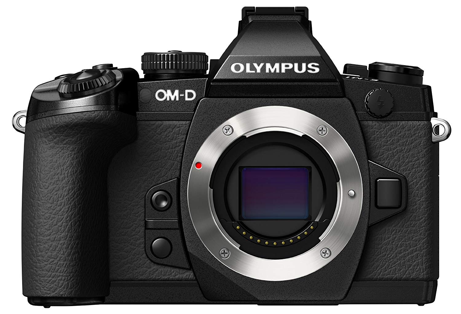 Olympus Cámara digital sin espejo OM-D E-M1 con pantall...