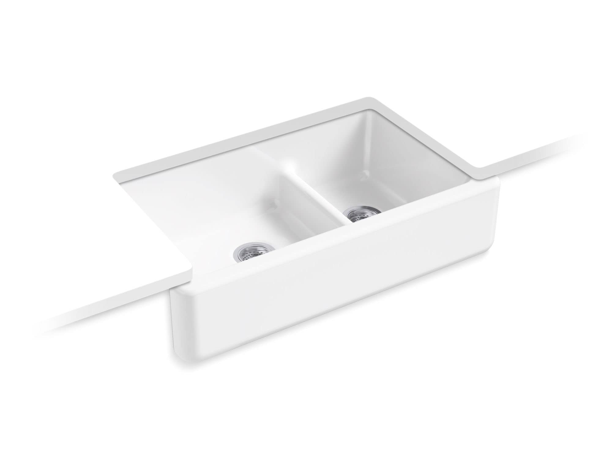 KOHLER Whitehaven 35-11/16 In. x 21-9/16 In. Self-Trimm...