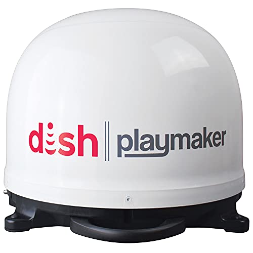 Winegard Antena satelital automática portátil doble Dish Playmaker con receptor Dish Wally HD
