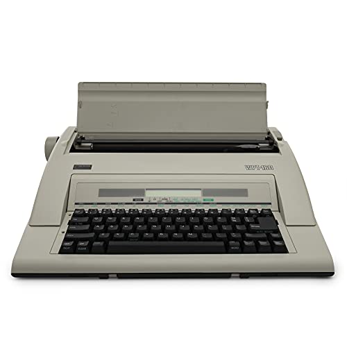 Nakajima Máquina de escribir electrónica portátil WPT-160 con pantalla y memoria