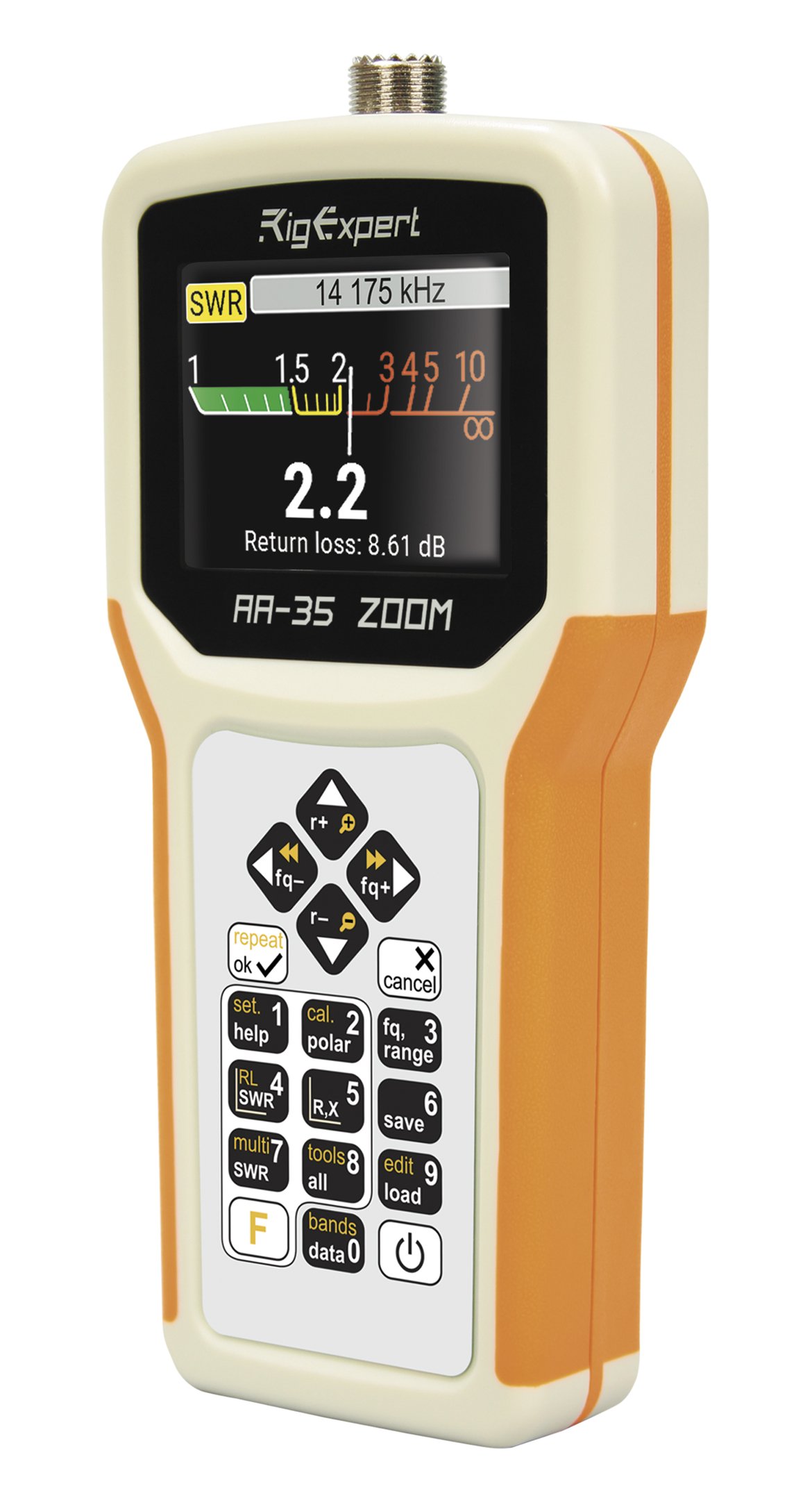 Rig Expert Analizador de Antena HF AA-35 Zoom (60kHz - 35MHz)