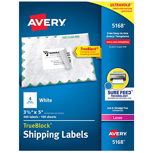 Avery Etiquetas de dirección de envío- 5168