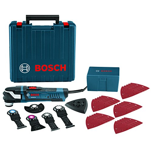  Bosch Sierra oscilante para herramientas eléctricas - GOP40-30C - StarlockPlus Juego de herramientas múltiples oscilantes de 4.0 amperios El juego de herramientas oscilantes tiene un sistema de cambio...