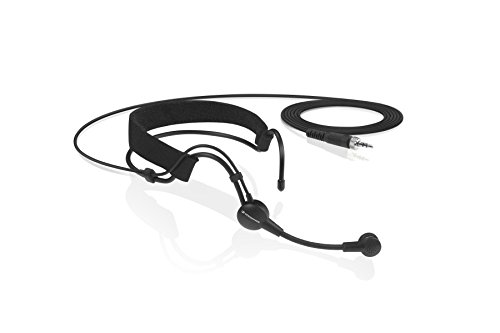 Sennheiser Pro Audio Micrófono de diadema cardioide profesional ME 3 para usar con sistemas inalámbricos