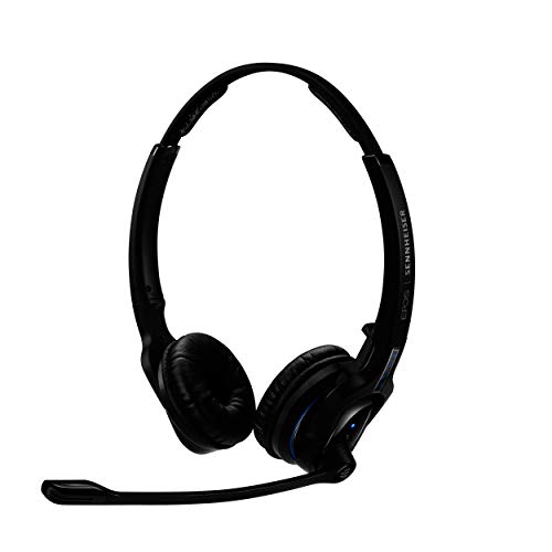 Sennheiser MB Pro 2 (506044) - Auricular Bluetooth inalámbrico de doble cara | para conexión de teléfono móvil | con sonido HD y micrófono con cancelación de ruido (negro)