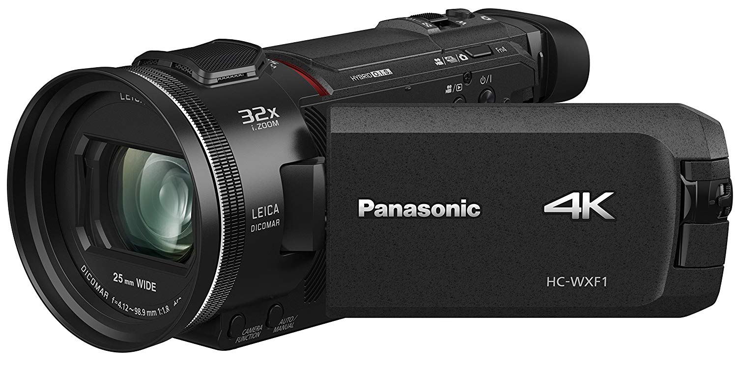 Panasonic Videocámara  HC-WXF1 Wi-Fi 4K Ultra HD Video Camera
