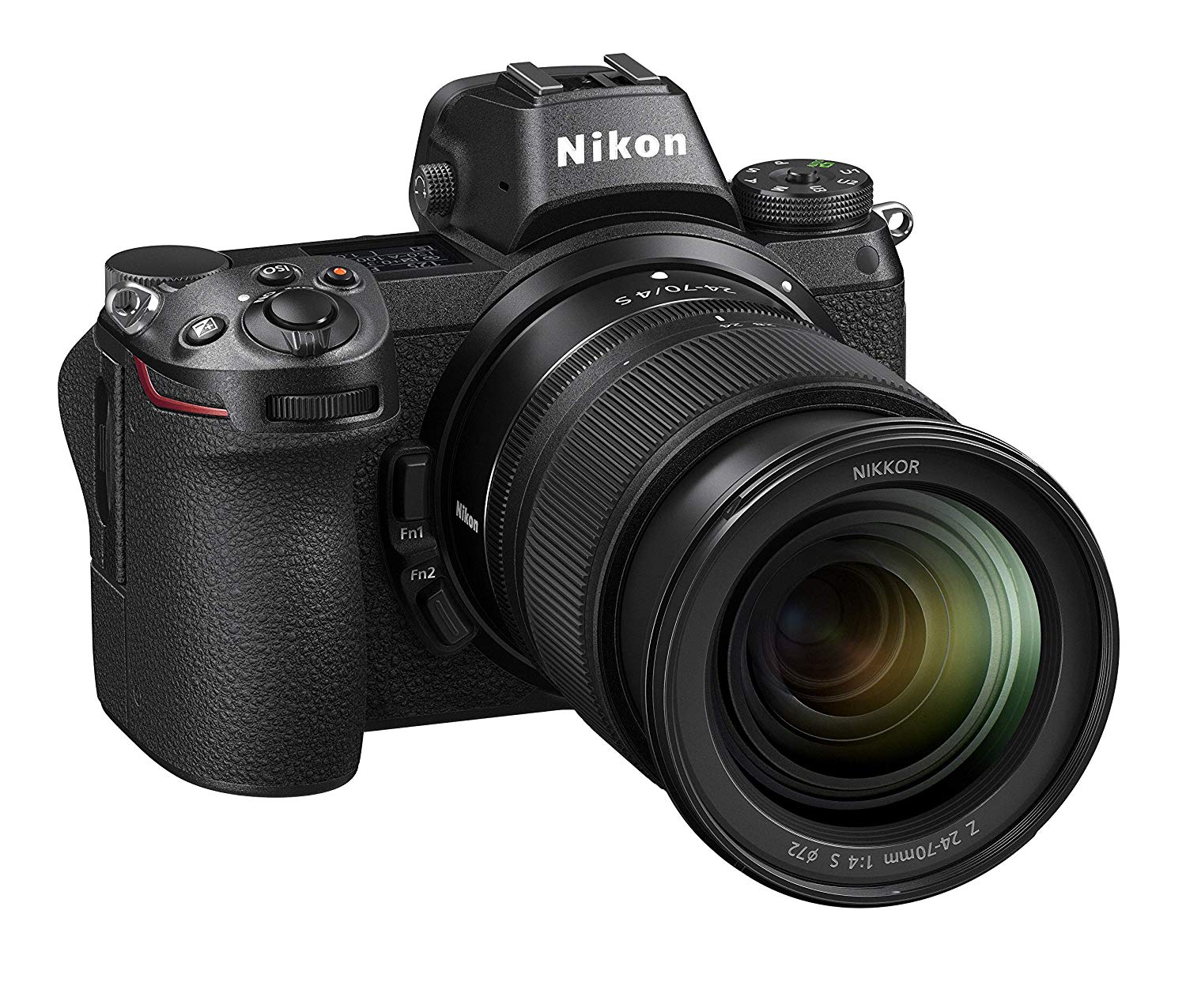 Nikon Cámara sin espejo  Z7 de formato FX con lente NIKKOR Z 24-70 mm f / 4 S