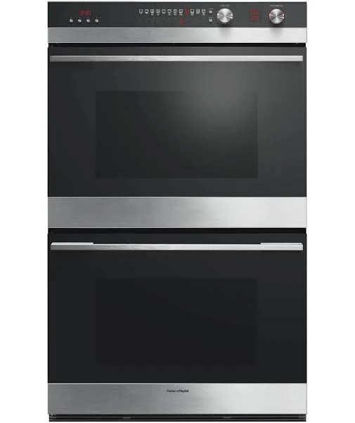 Fisher and Paykel Fisher Paykel OB30DDEPX2 Platinum 30 '' Horno eléctrico de doble pared de acero inoxidable